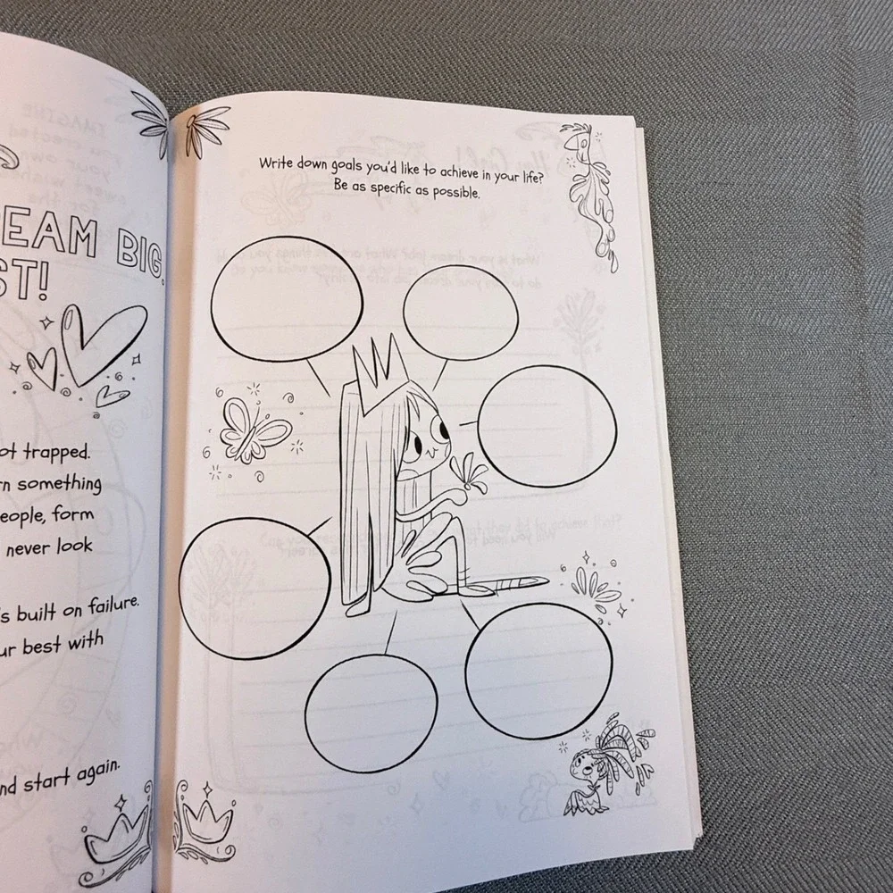 Hey Girl Empowering Journal for Girls Pragya Tomar Coloring Activity Book Purple